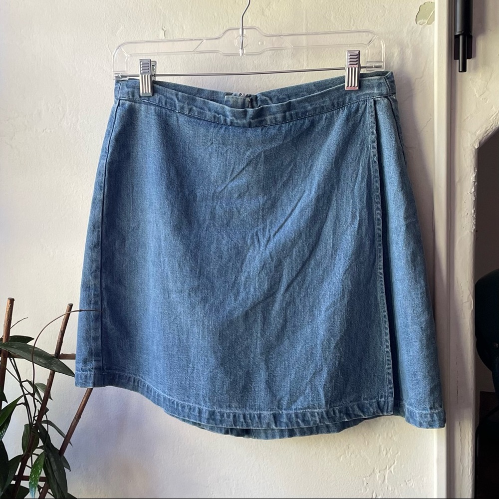 Ali Golden Denim Skort (sz S)